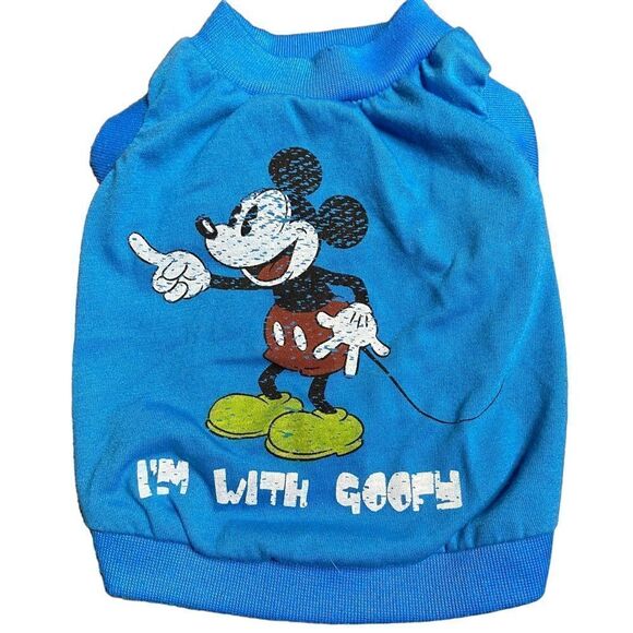 DISNEY Mickey Mouse Dog Shirt - Picture 1 of 5